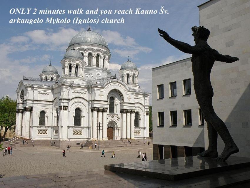 Apartamentai Kauno Centre Kaunas Exterior foto